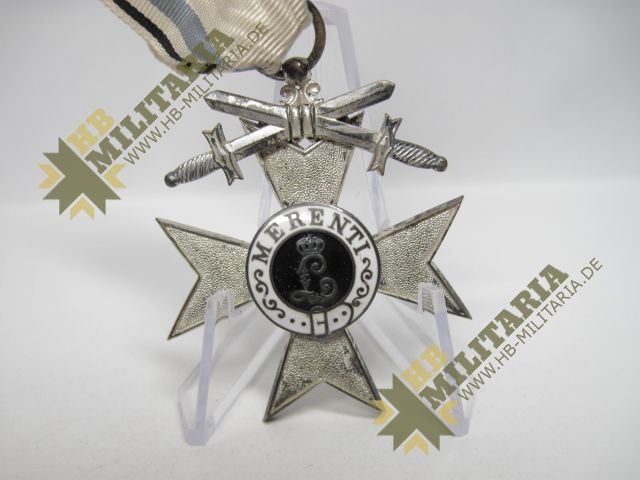 Bayern: Militärverdienstkreuz 2. Klasse mit Schwertern im Etui- VERKAUFT- SOLD – Bild 8