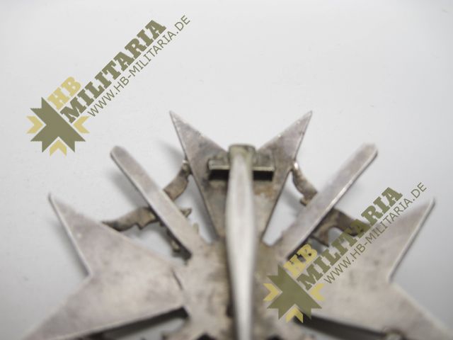 Spanienkreuz Silber mit Schwerter inkl. Fotoexpertise Carsten Baldes. – Bild 6