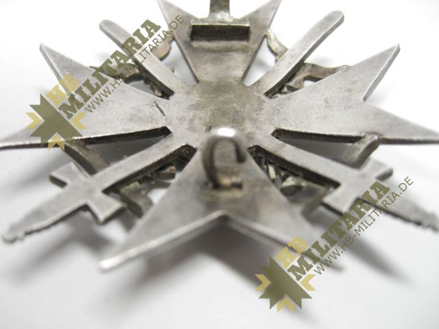 Spanienkreuz Silber mit Schwerter inkl. Fotoexpertise Carsten Baldes. – Bild 8