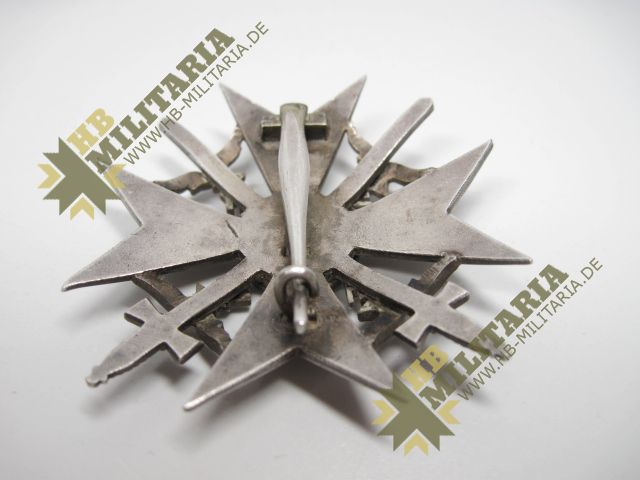 Spanienkreuz Silber mit Schwerter inkl. Fotoexpertise Carsten Baldes. – Bild 10