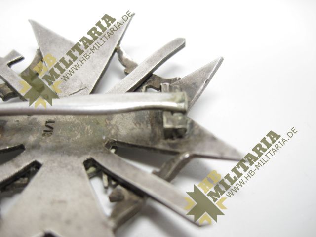 Spanienkreuz Silber mit Schwerter inkl. Fotoexpertise Carsten Baldes. – Bild 11