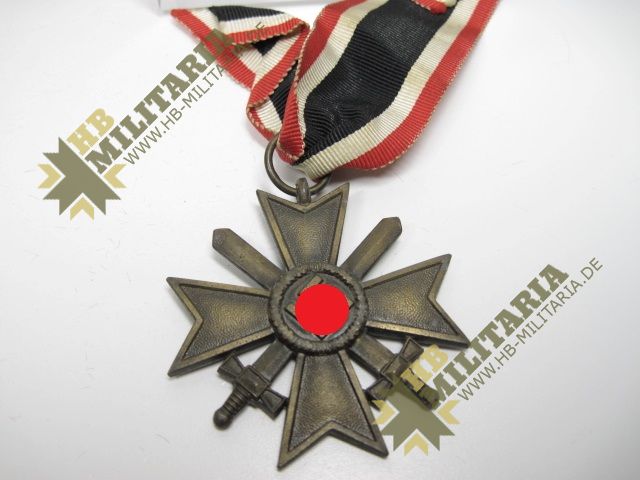 Kriegsverdienstkreuz 1939 zweite Klasse am Bandabschnitt- VERKAUFT- SOLD