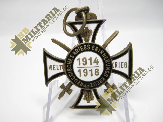 Preußen: Kriegserinnerungskreuz für Kämpfer mit Schwerter – Bild 2