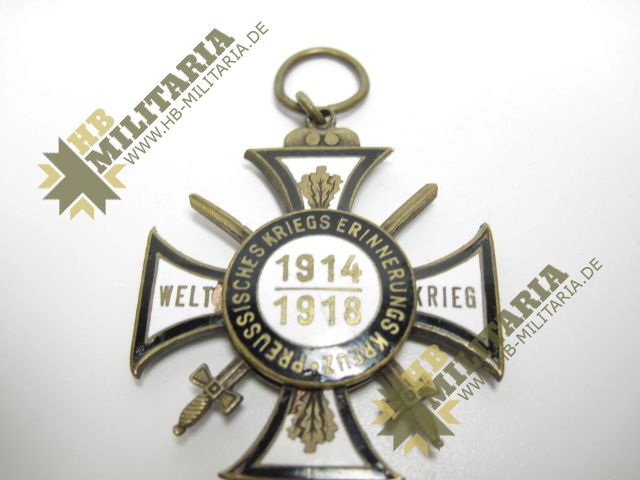 Preußen: Kriegserinnerungskreuz für Kämpfer mit Schwerter – Bild 6