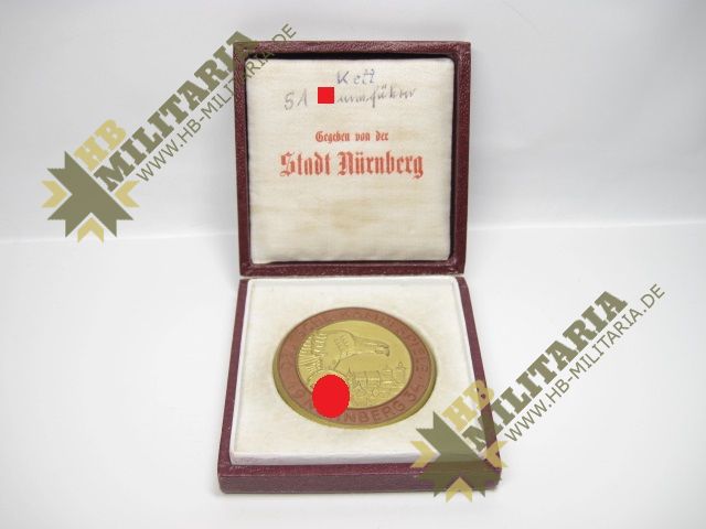 Teilnehmermedaille: Deutsche Kampfspiele Nürnberg 1934 - VERKAUFT- SOLD