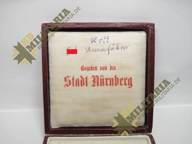 Teilnehmermedaille: Deutsche Kampfspiele Nürnberg 1934 - VERKAUFT- SOLD – Bild 2