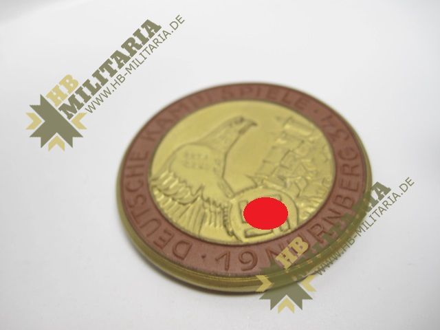Teilnehmermedaille: Deutsche Kampfspiele Nürnberg 1934 - VERKAUFT- SOLD – Bild 15