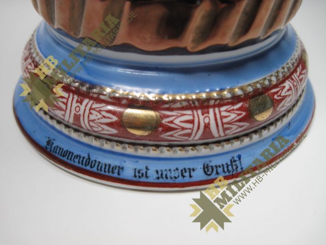Reservistenkrug Baden 1. Batt. Feld Art. Rgt. Großherzog 1. Bad. Nr. 14 Karlsruhe- VERKAUFT- SOLD – Bild 19