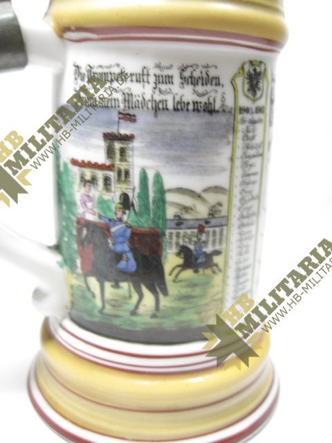 Preußen: Reservistenkrug Dragoner Rgt. 14 Colmar 1900-1903 – Bild 8