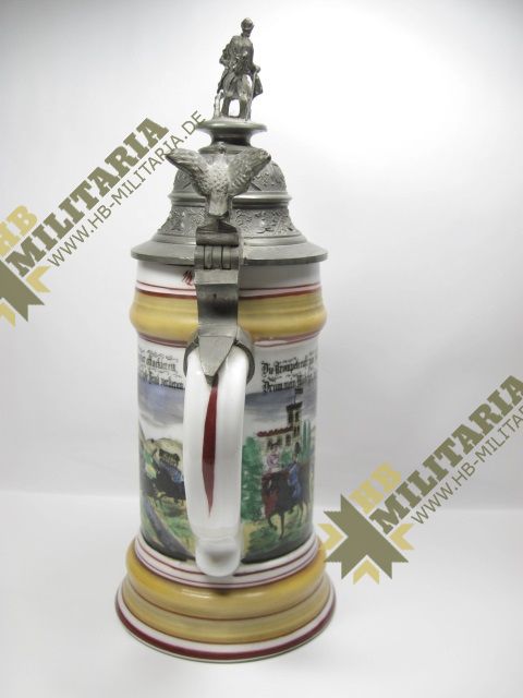 Preußen: Reservistenkrug Dragoner Rgt. 14 Colmar 1900-1903 – Bild 14