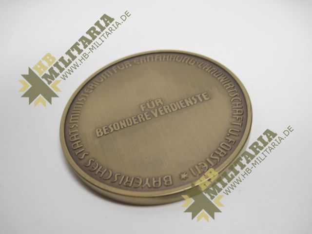 Medaille Bayerisches Staats Ministerium für Ernhärung, Landwirtschaft und Forsten im Etui- VERKAUFT- SOLD – Bild 15