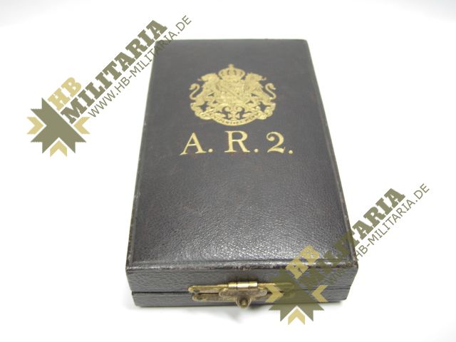 Sachsen: Albrechtsorden 2. Modell. Ritterkreuz im Etui.- VERKAUFT- SOLD – Bild 4