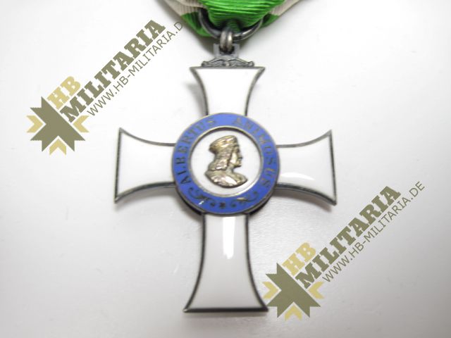 Sachsen: Albrechtsorden 2. Modell. Ritterkreuz im Etui.- VERKAUFT- SOLD – Bild 17