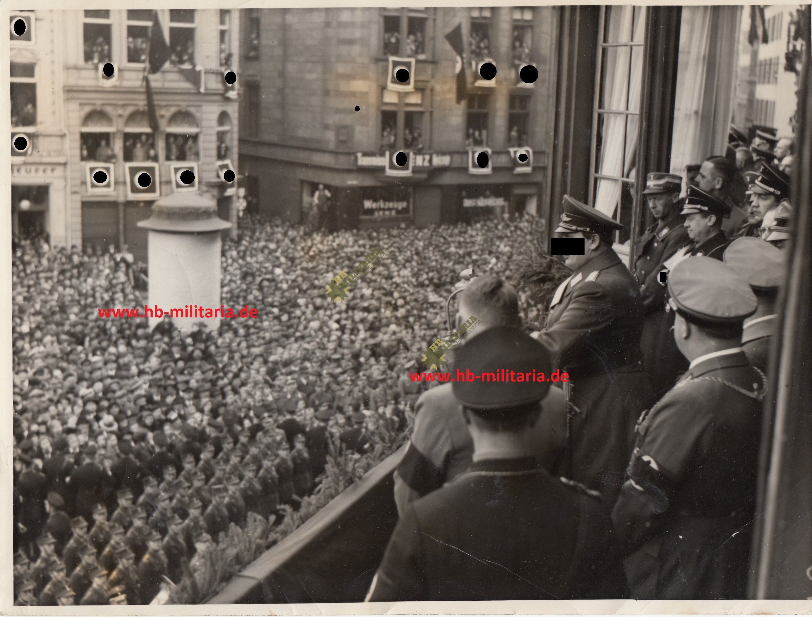 Pressefoto: Göring im Rheinland. Köln.