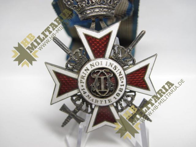 Rumänien: Orden der Krone von Rumänien, 2. Modell- VERKAUFT- SOLD – Bild 3