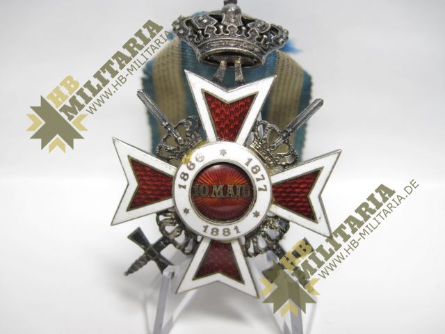 Rumänien: Orden der Krone von Rumänien, 2. Modell- VERKAUFT- SOLD – Bild 5