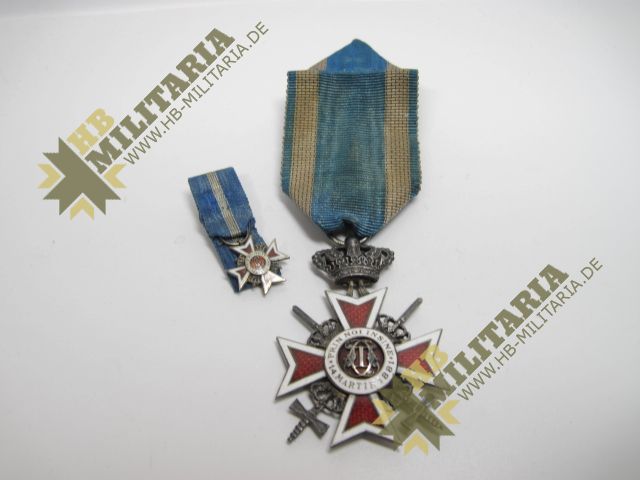 Rumänien: Orden der Krone von Rumänien, 2. Modell- VERKAUFT- SOLD