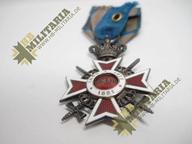 Rumänien: Orden der Krone von Rumänien, 2. Modell- VERKAUFT- SOLD – Bild 16