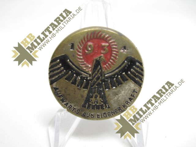 Abzeichen: Vorwärts aus eigener Kraft 1934