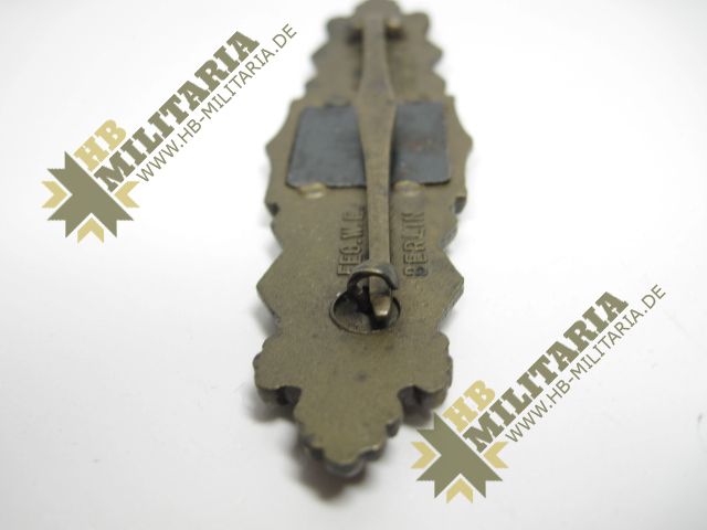 Nahkampspange in bronze, inkl. Fotoexpertise Baldes – Bild 7