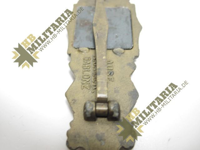 Nahkampspange in bronze, inkl. Fotoexpertise Baldes – Bild 10