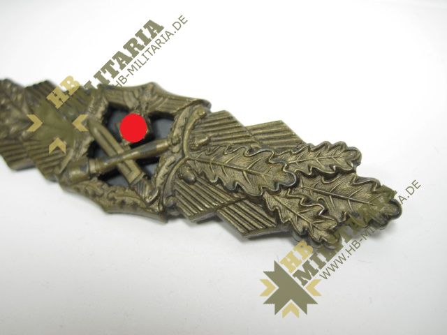 Nahkampspange in bronze, inkl. Fotoexpertise Baldes – Bild 11