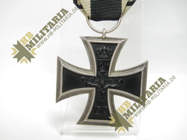 Eisernes Kreuz 2. Klasse 1914, 850er Silber am Band mit Hersteller- VERKAUFT- SOLD – Bild 6