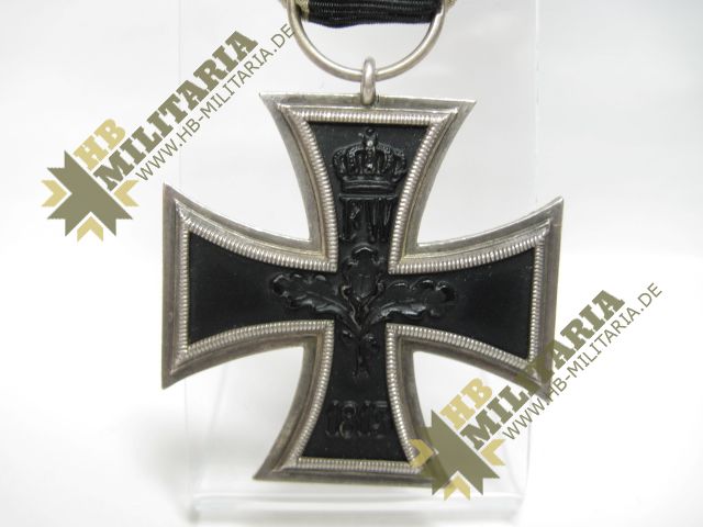 Eisernes Kreuz 2. Klasse 1914, 850er Silber am Band mit Hersteller- VERKAUFT- SOLD – Bild 7