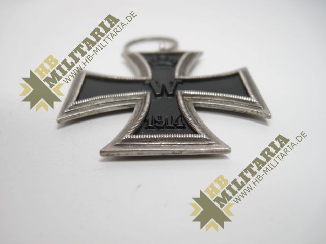 Eisernes Kreuz 2. Klasse 1914, 850er Silber am Band mit Hersteller- VERKAUFT- SOLD – Bild 16