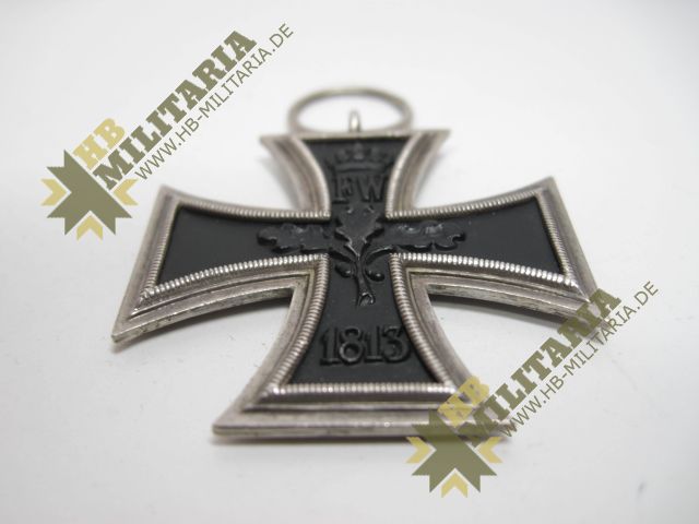 Eisernes Kreuz 2. Klasse 1914, 850er Silber am Band mit Hersteller- VERKAUFT- SOLD – Bild 17