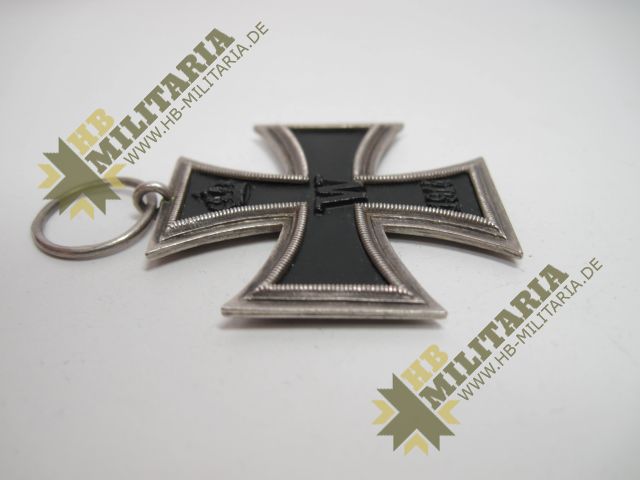 Eisernes Kreuz 2. Klasse 1914, 850er Silber am Band mit Hersteller- VERKAUFT- SOLD – Bild 18