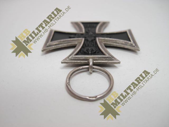 Eisernes Kreuz 2. Klasse 1914, 850er Silber am Band mit Hersteller- VERKAUFT- SOLD – Bild 24