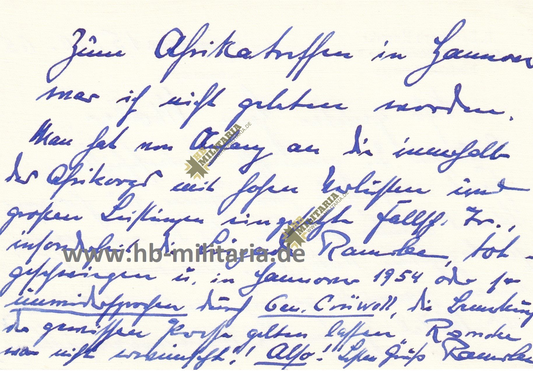 Dokumente: General der Fallschirmtruppe H. B. Ramcke – Bild 5