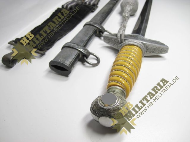Offiziersdolch der Luftwaffe- VERKAUFT- SOLD – Bild 50