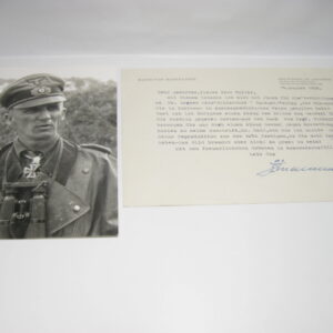 General Hasso von Manteuffel OU.