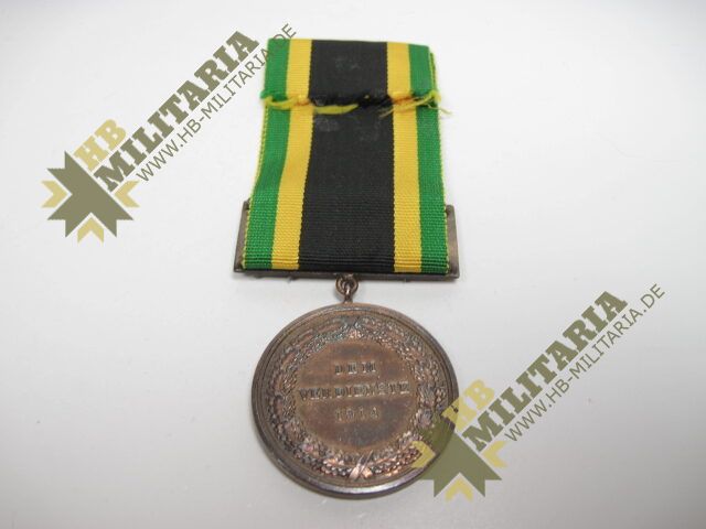 Sachsen-Weimar: Allgemeines Ehrenzeichen in Bronze mit Schwerterspange- VERKAUFT- SOLD – Bild 4