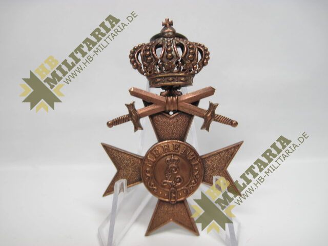 Bayrisches Militärverdienstkreuz 3. Klasse mit Schwertern und Krone im Etui – Bild 13