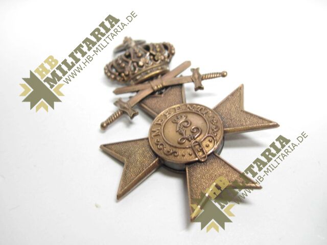 Bayrisches Militärverdienstkreuz 3. Klasse mit Schwertern und Krone im Etui – Bild 16