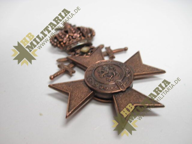 Bayrisches Militärverdienstkreuz 3. Klasse mit Schwertern und Krone im Etui – Bild 19