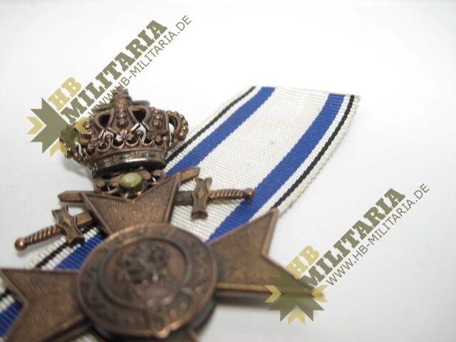 Bayrisches Militärverdienstkreuz 3. Klasse mit Schwertern und Krone im Etui – Bild 23