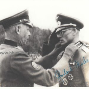 Foto mit OU Ritterkreuzträger Herbert Hodurek