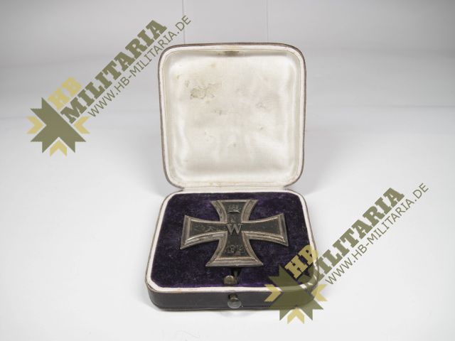 Eisernes Kreuz 1914. Erste Klasse im Etui. EK1