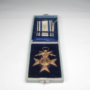 Bayern Militärverdienstkreuz 3. Klasse mit Schwertern am Band im Etui